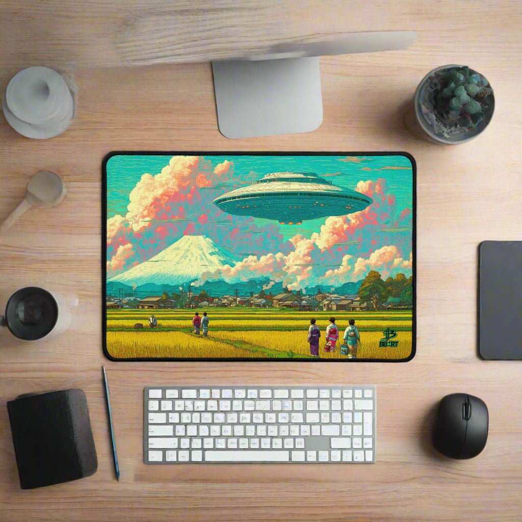 Harvest of the Visitor Desk Mat from BBairt