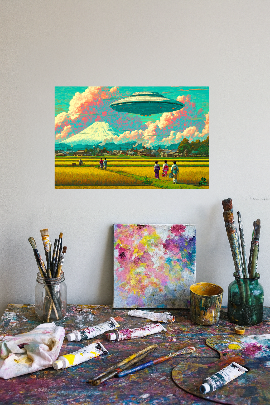 Harvest of the Visitor – Photo Paper Poster - BBairt