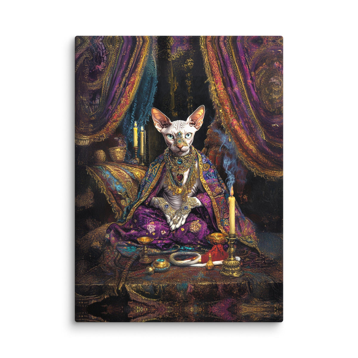 Her Majesty Sphinxara – Canvas Print - BBairt
