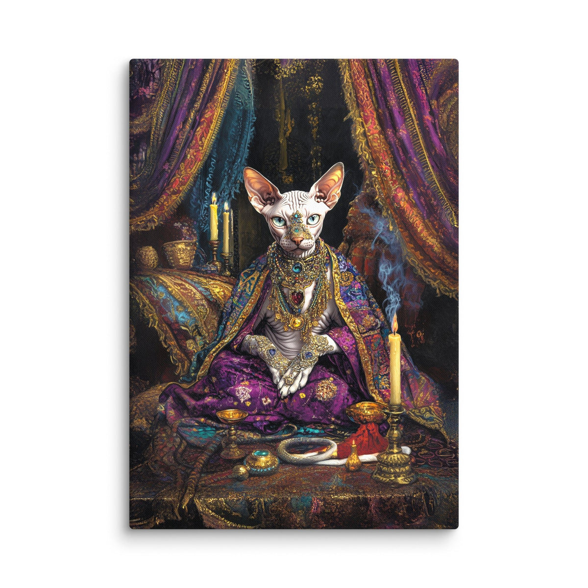 Her Majesty Sphinxara – Canvas Print - BBairt