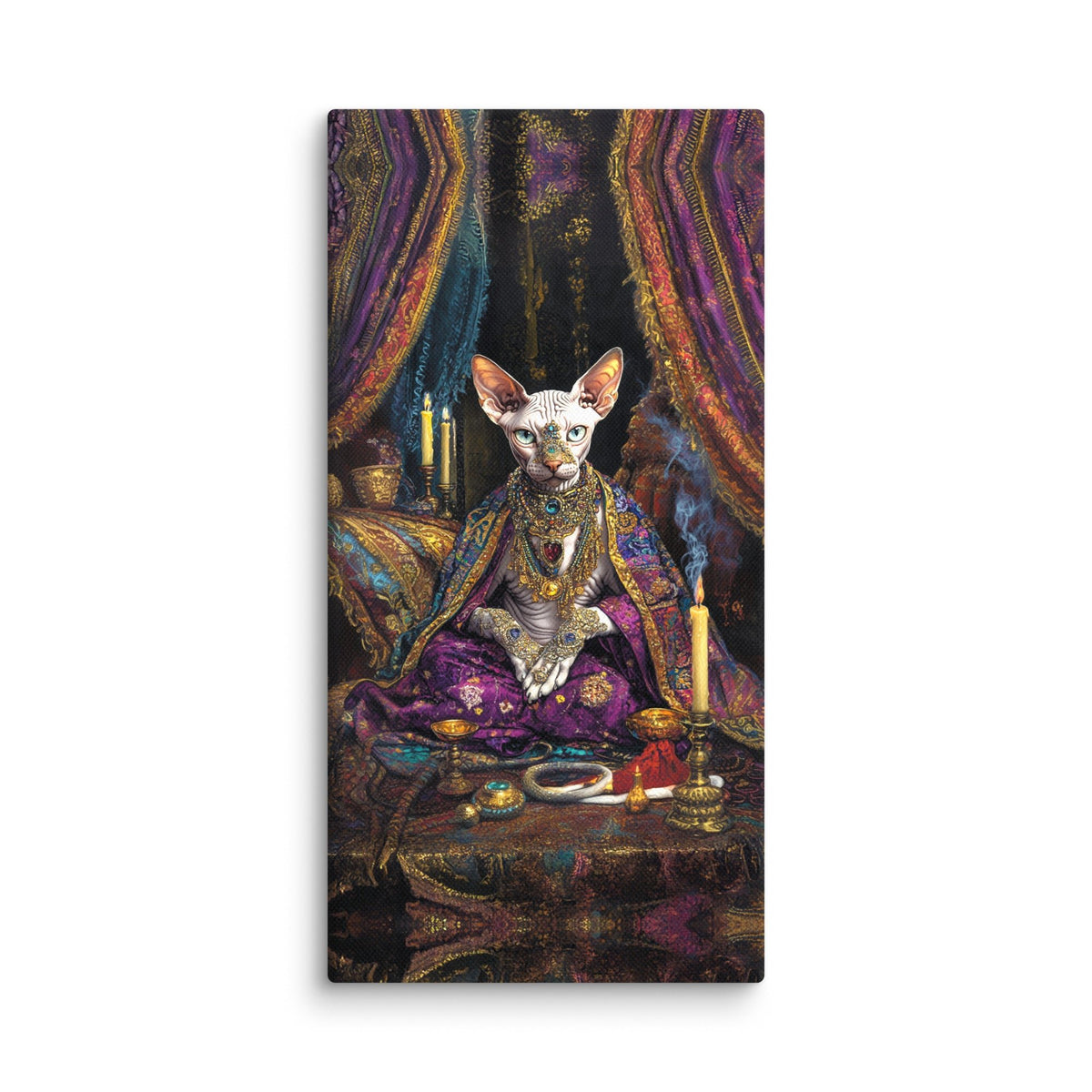 Her Majesty Sphinxara – Canvas Print - BBairt