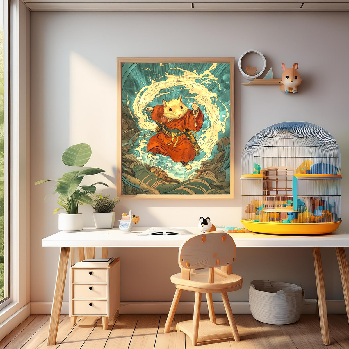 Hiro the Swift – Canvas Print - BBairt