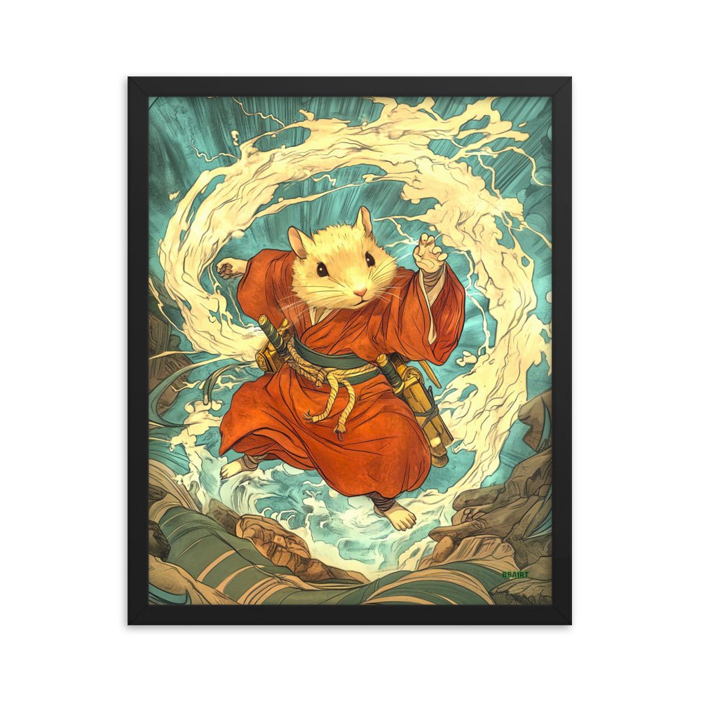 Hiro the Swift – Framed Photo Paper Poster - BBairt