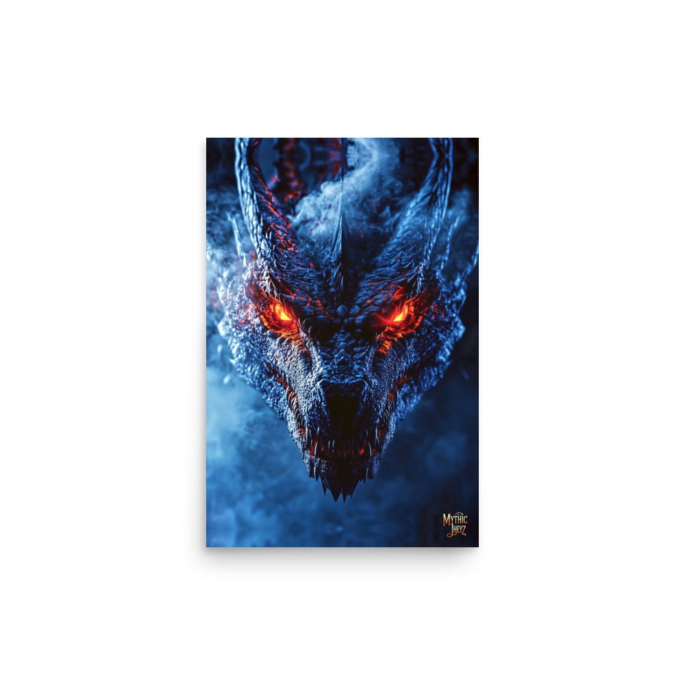 Infernal Gaze Photo Paper Poster - Mythic Jheyz Collection - BBairt
