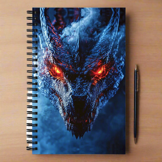 Infernal Gaze Spiral Notebook - Mythic Jheyz Collection - BBairt
