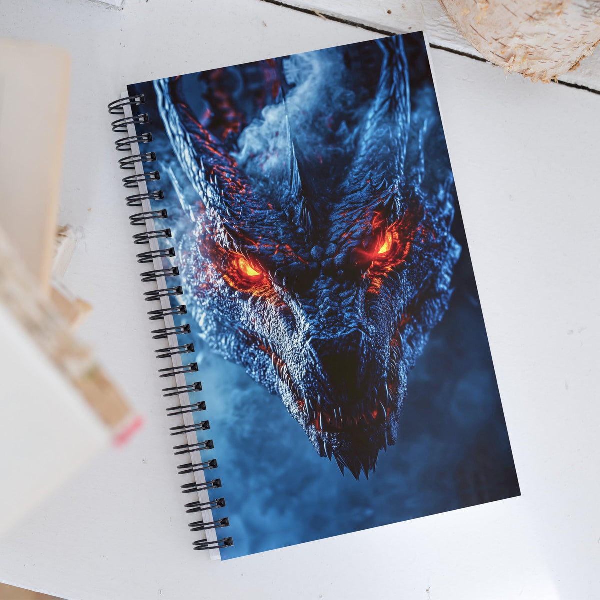 Infernal Gaze Spiral Notebook - Mythic Jheyz Collection - BBairt