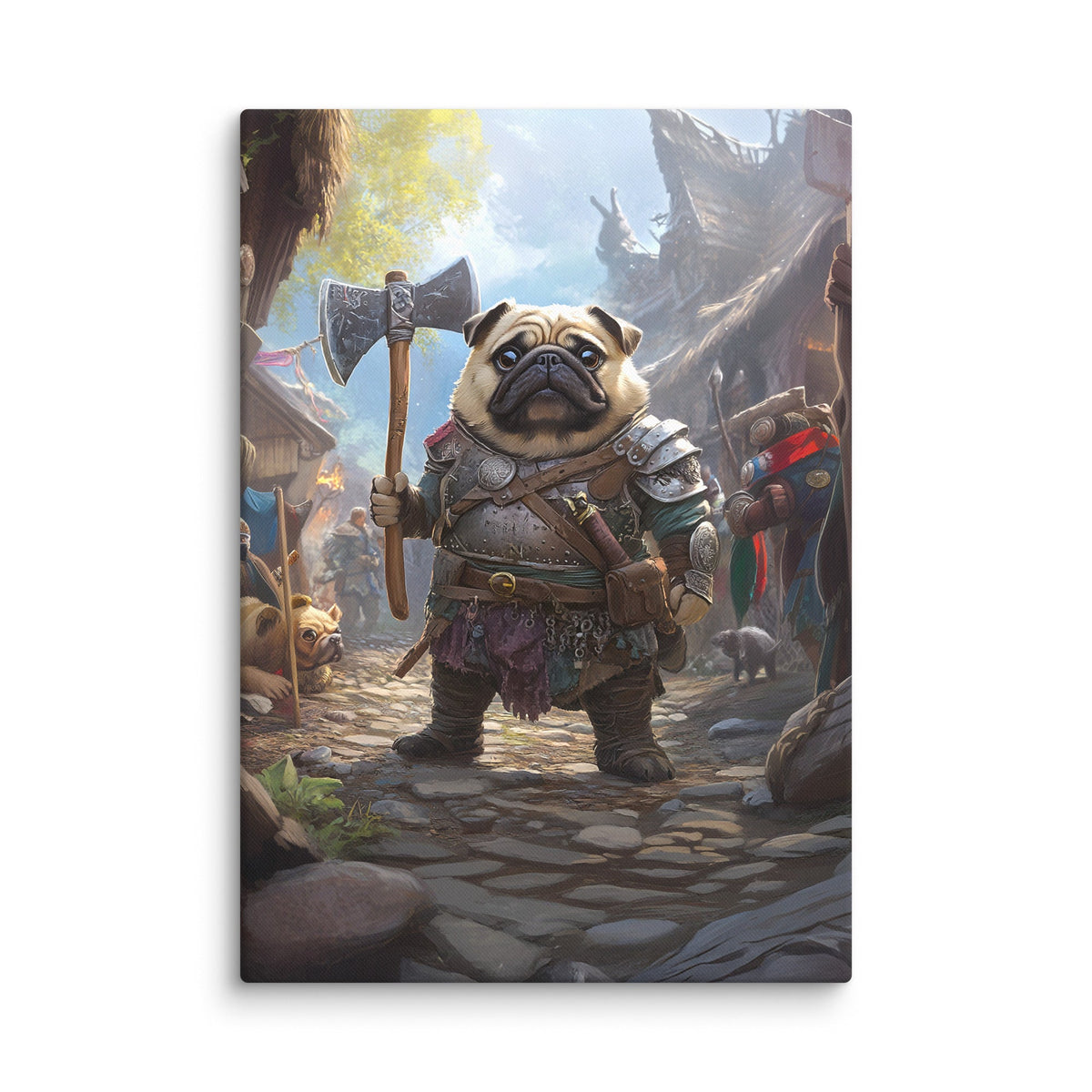 Lucy the Fearless – Canvas Print - BBairt