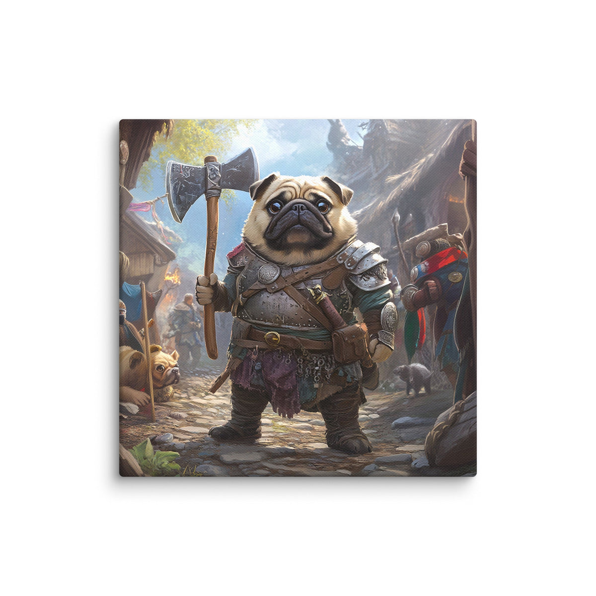 Lucy the Fearless – Canvas Print - BBairt