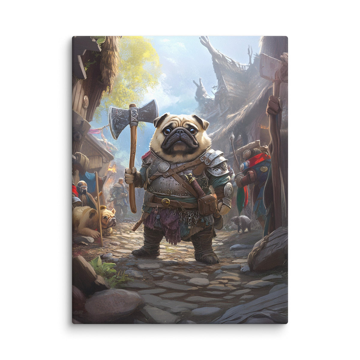 Lucy the Fearless – Canvas Print - BBairt