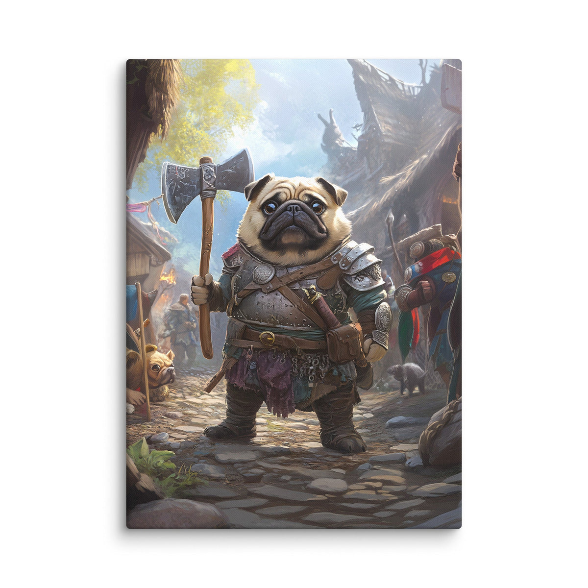 Lucy the Fearless – Canvas Print - BBairt