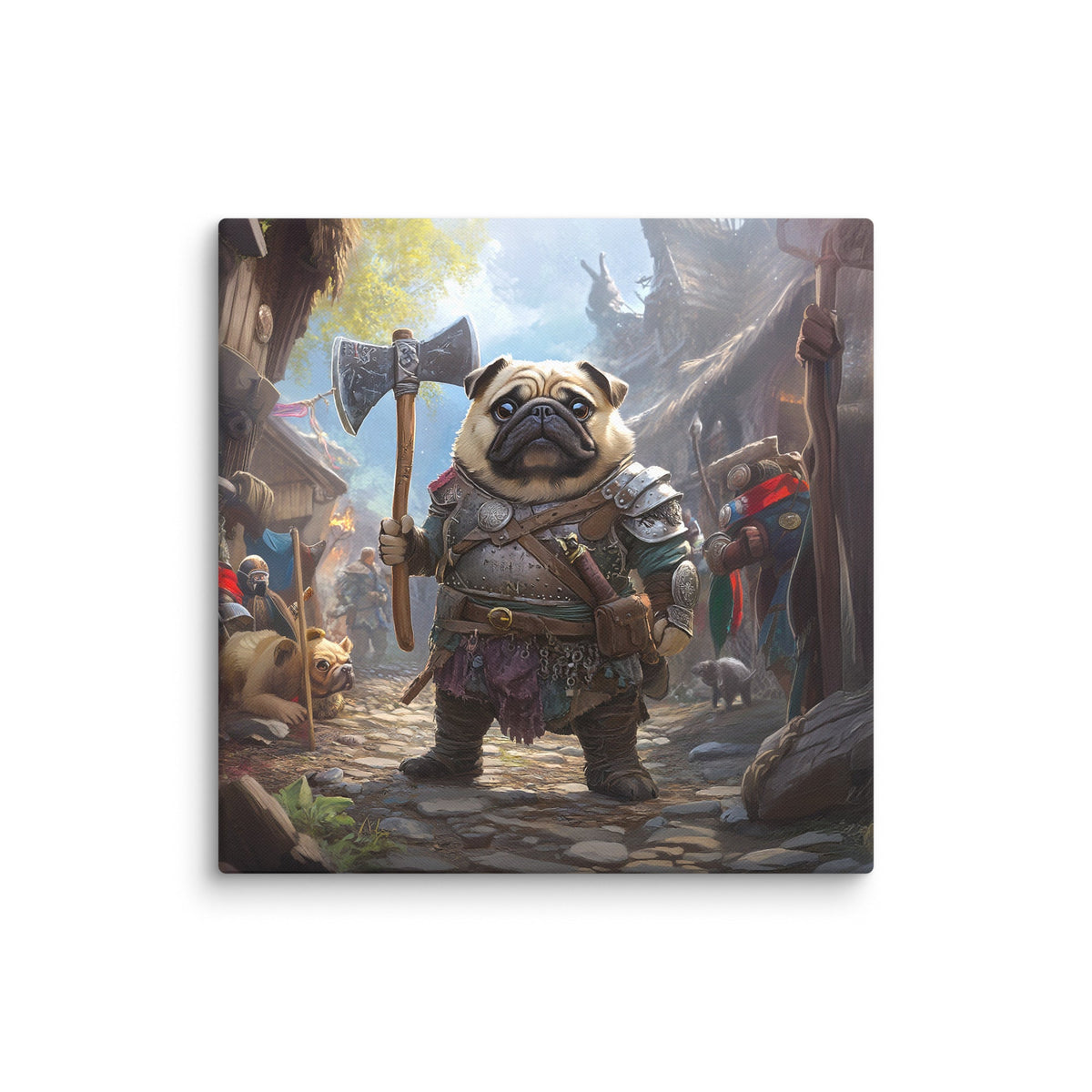 Lucy the Fearless – Canvas Print - BBairt