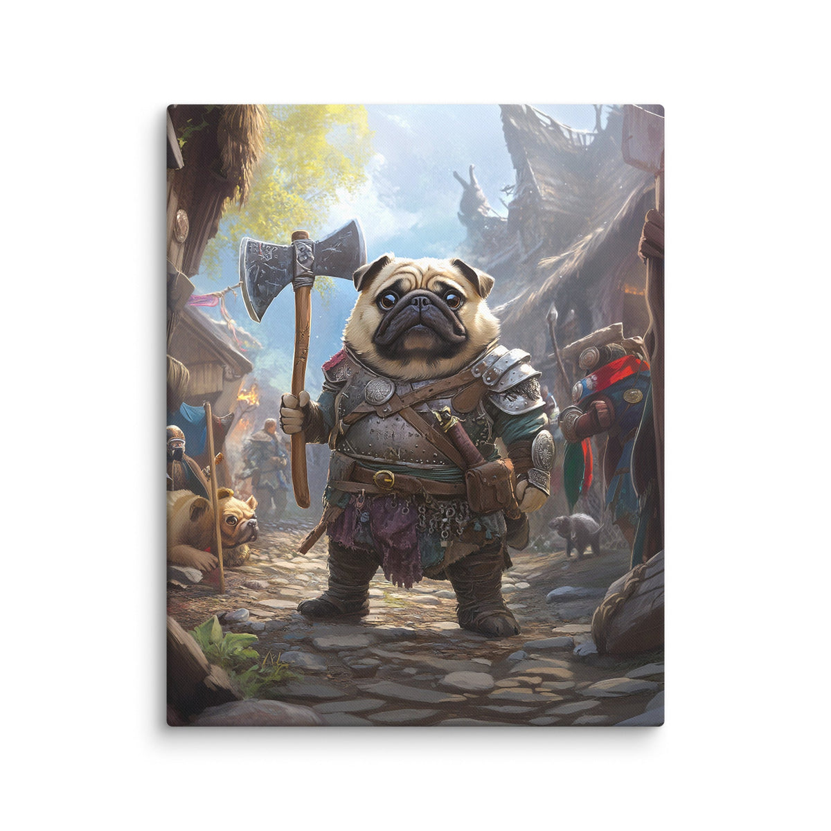 Lucy the Fearless – Canvas Print - BBairt