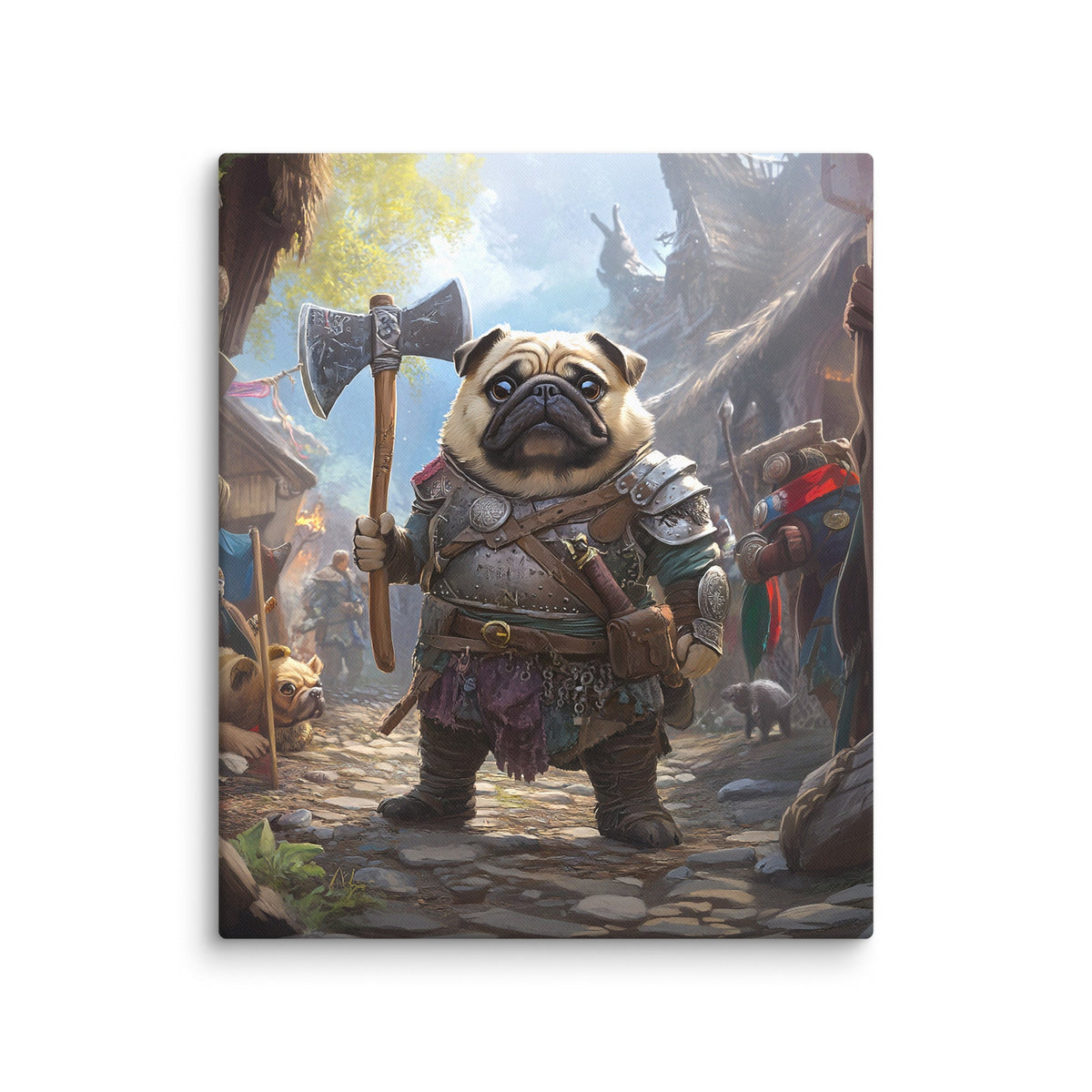Lucy the Fearless – Canvas Print - BBairt
