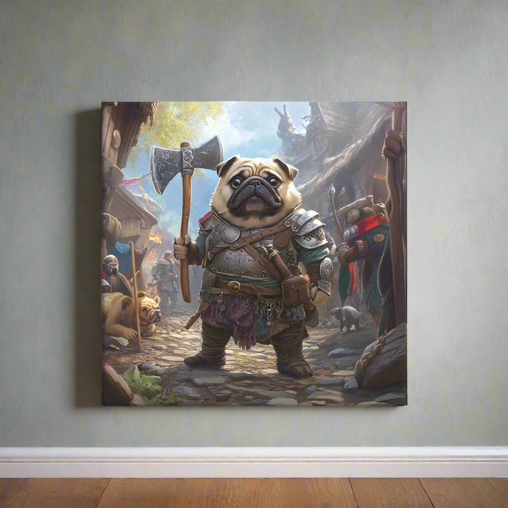 Lucy the Fearless – Canvas Print - BBairt