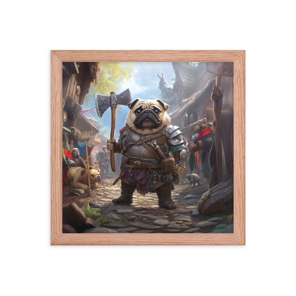 Lucy the Fearless – Framed Matte Poster - BBairt