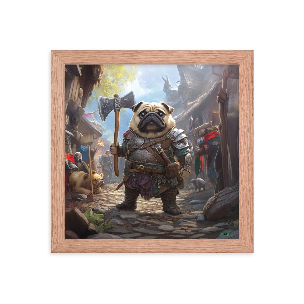 Lucy the Fearless – Framed Matte Poster - BBairt