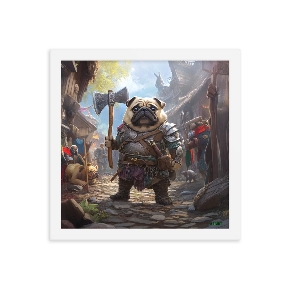 Lucy the Fearless – Framed Matte Poster - BBairt