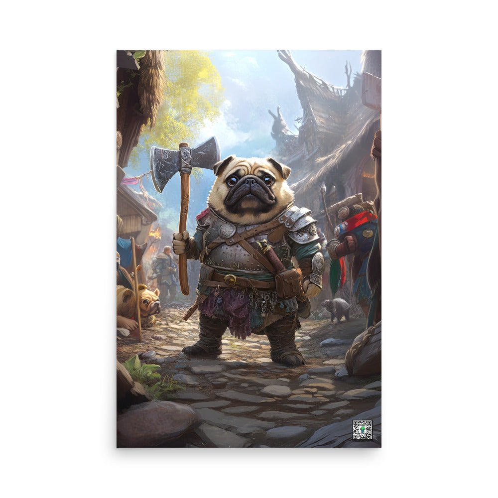 Lucy the Fearless – Matte Poster - BBairt