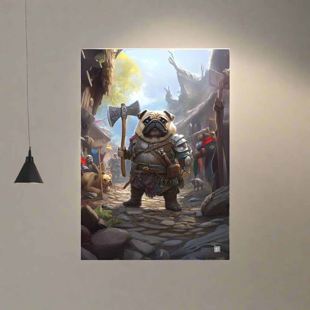 Lucy the Fearless – Matte Poster - BBairt