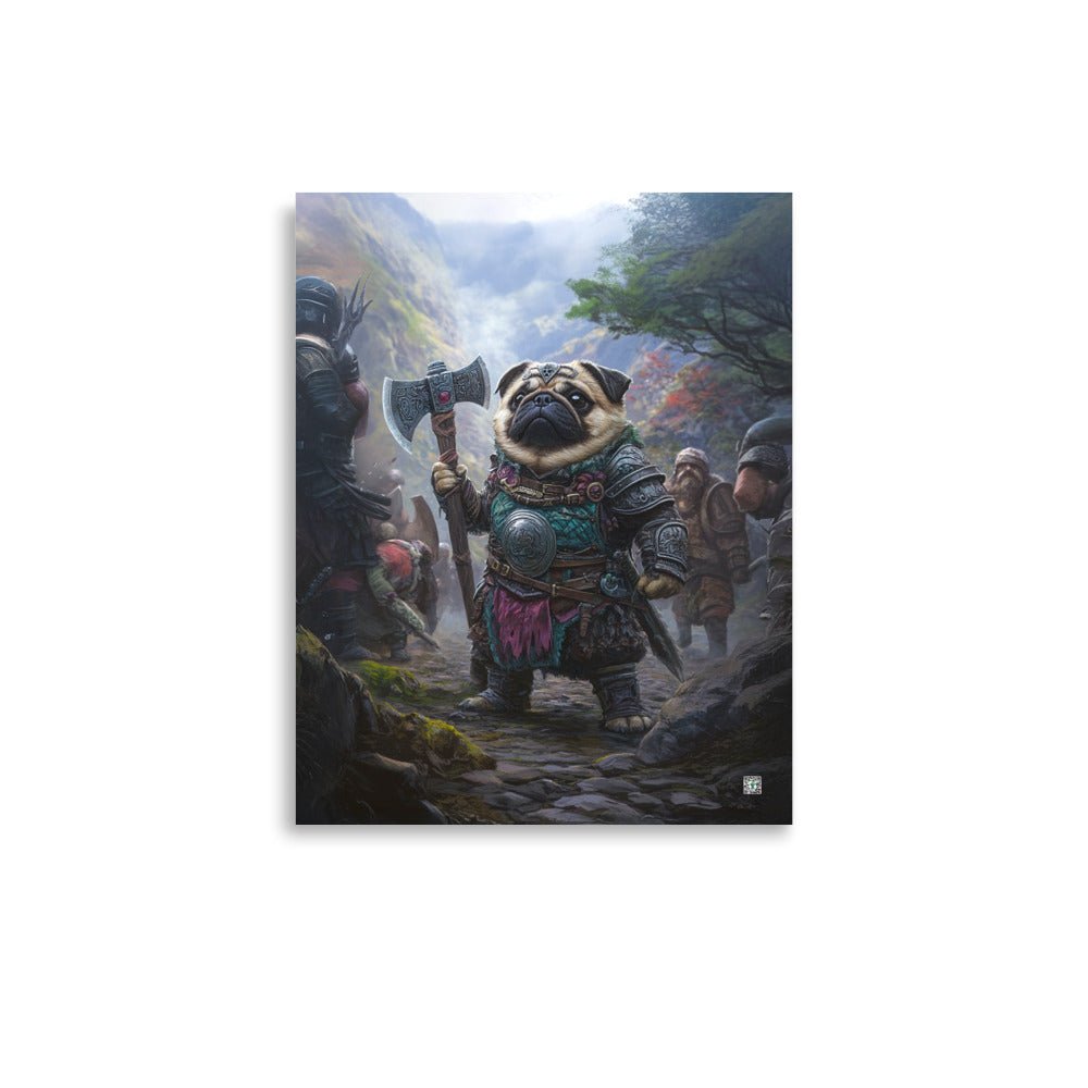 Lucy the Fearless – Mountain Vanguard Edition - Matte Poster - BBairt