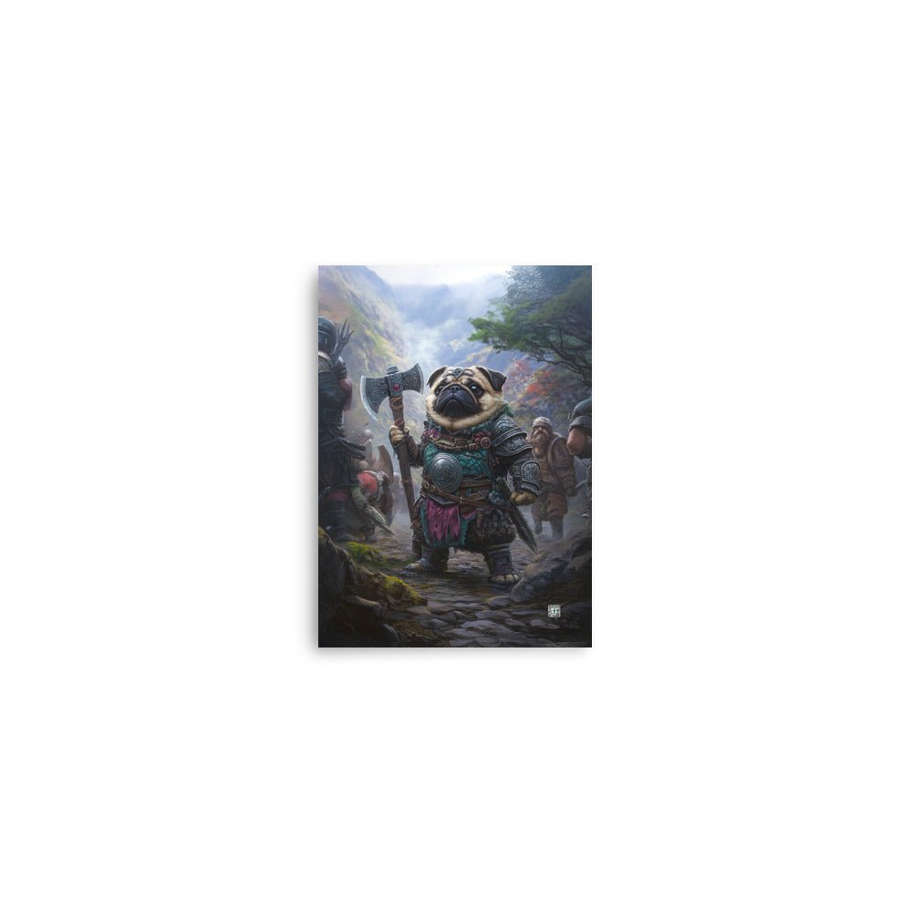 Lucy the Fearless – Mountain Vanguard Edition - Matte Poster - BBairt
