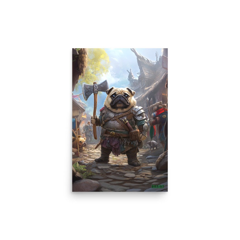 Lucy the Fearless – Photo Paper Poster - BBairt