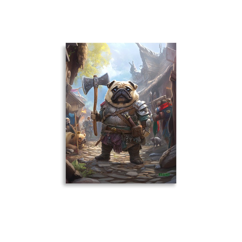 Lucy the Fearless – Photo Paper Poster - BBairt