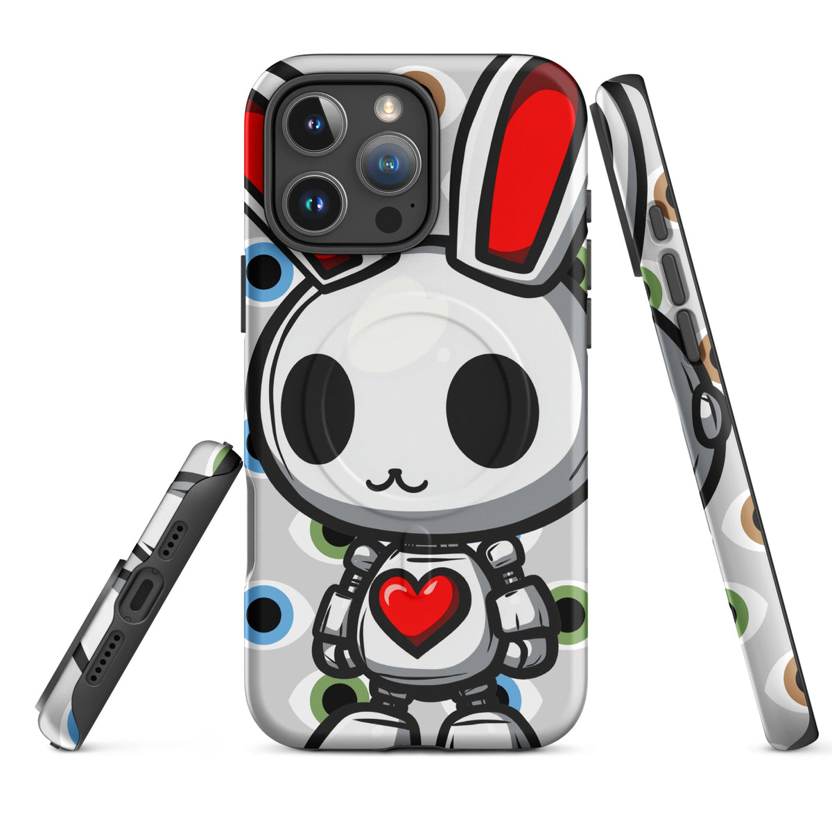 Lumi the Heartbot - MagSafe Tough Case for iPhone - BBairt