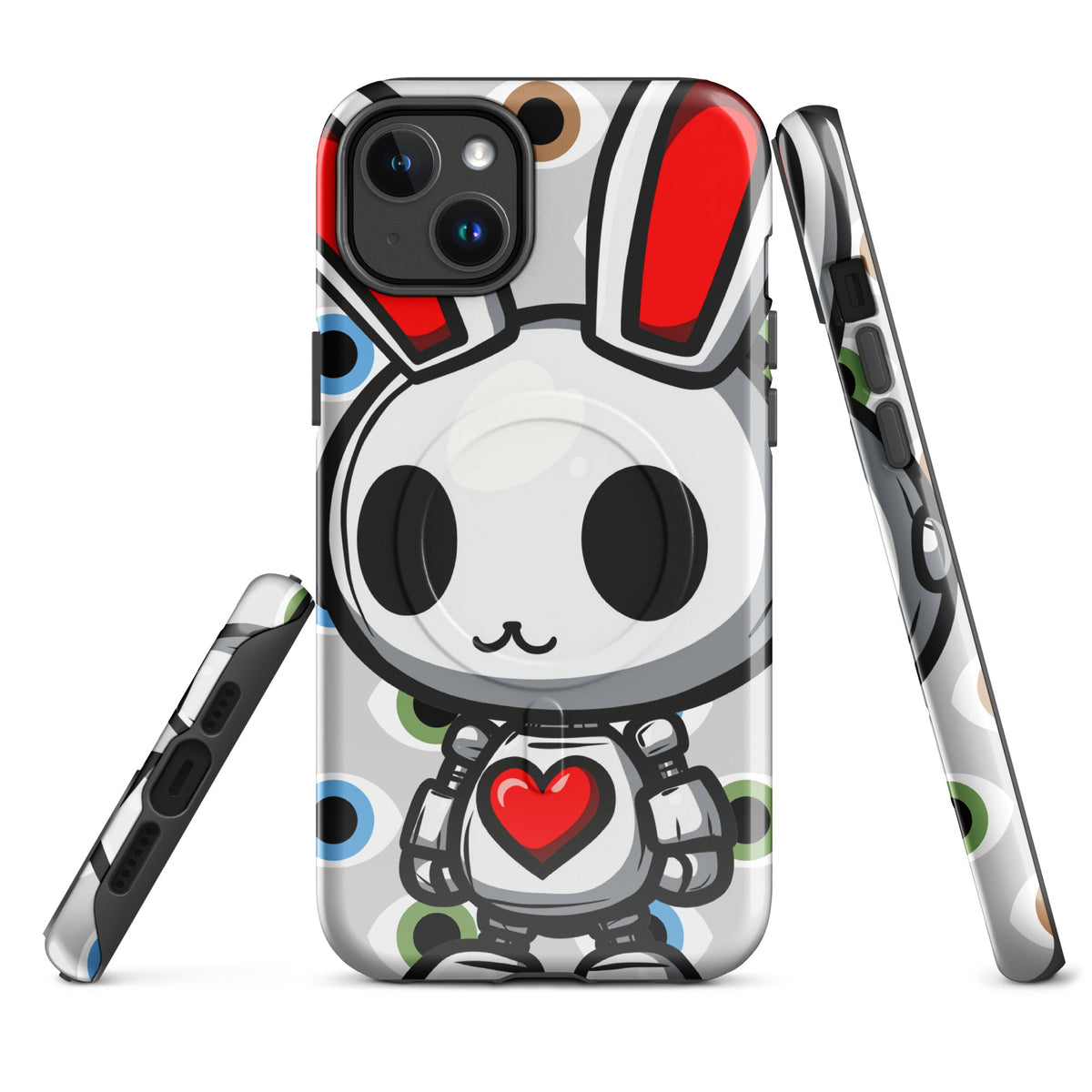 Lumi the Heartbot - MagSafe Tough Case for iPhone - BBairt