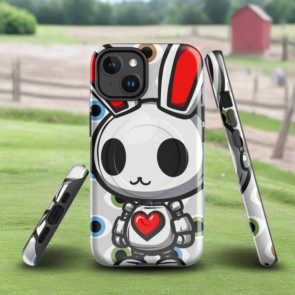 Lumi the Heartbot - MagSafe Tough Case for iPhone - BBairt