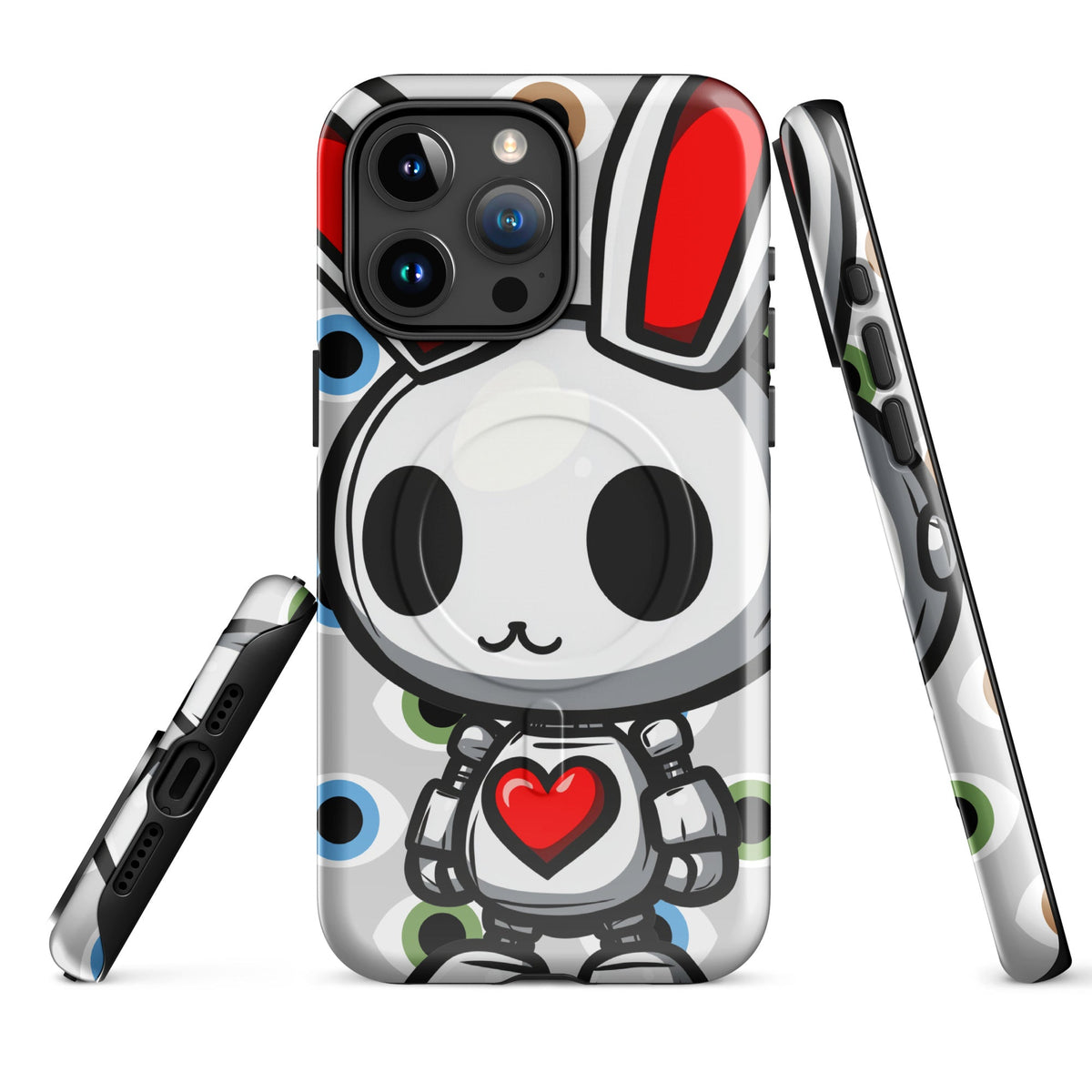 Lumi the Heartbot - MagSafe Tough Case for iPhone - BBairt