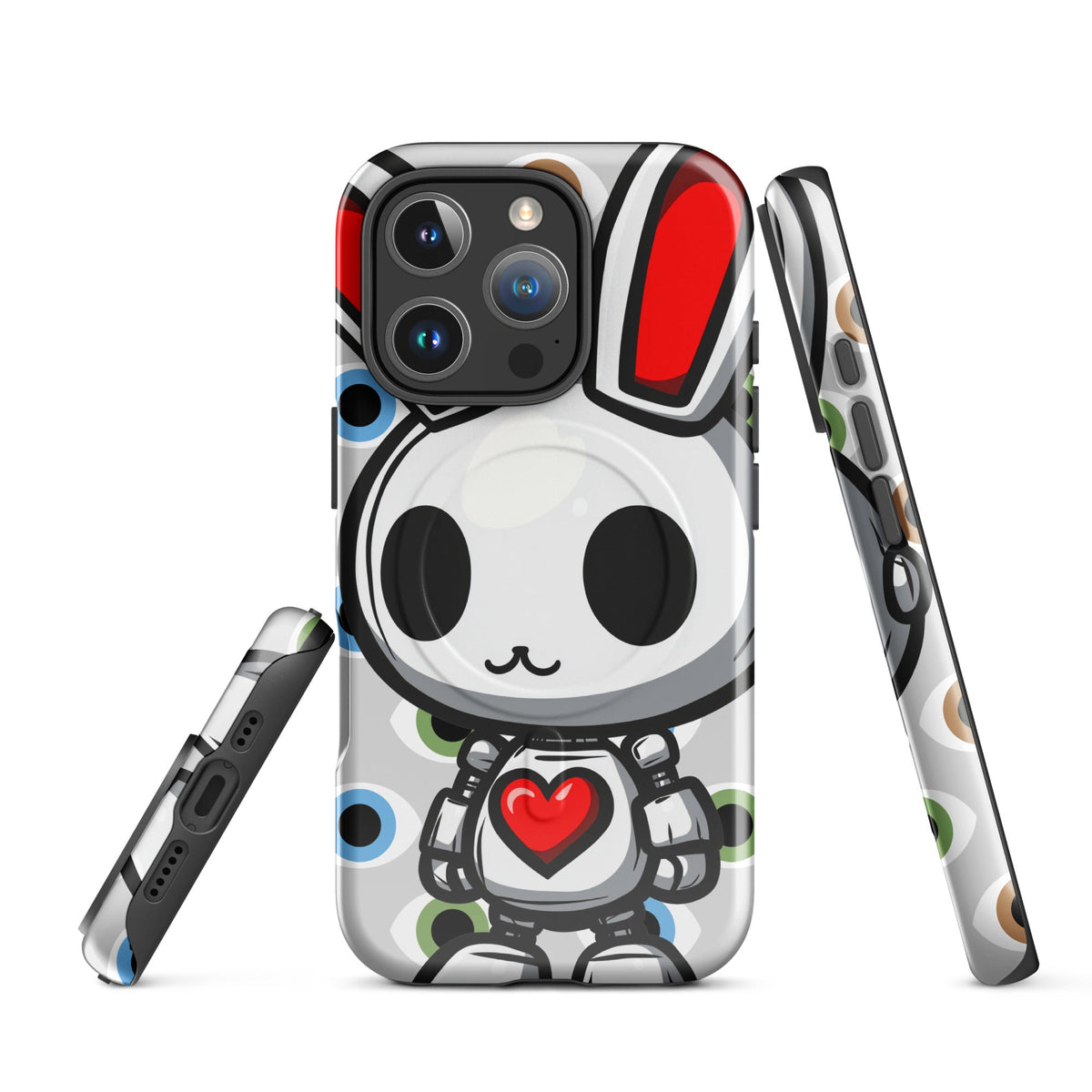Lumi the Heartbot - MagSafe Tough Case for iPhone - BBairt