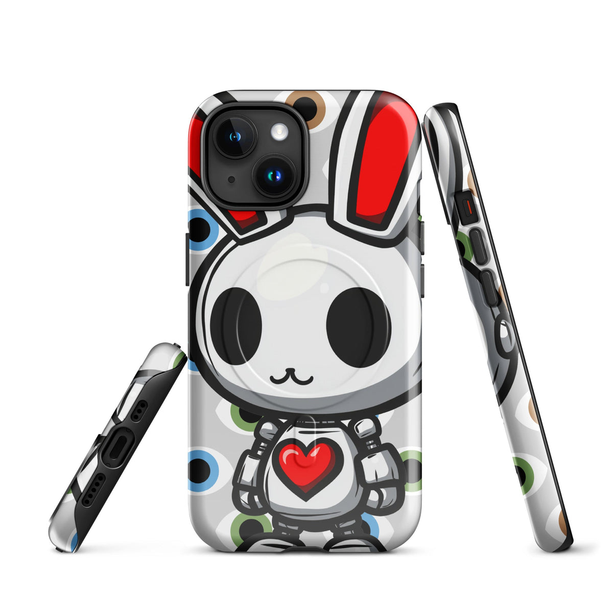Lumi the Heartbot - MagSafe Tough Case for iPhone - BBairt
