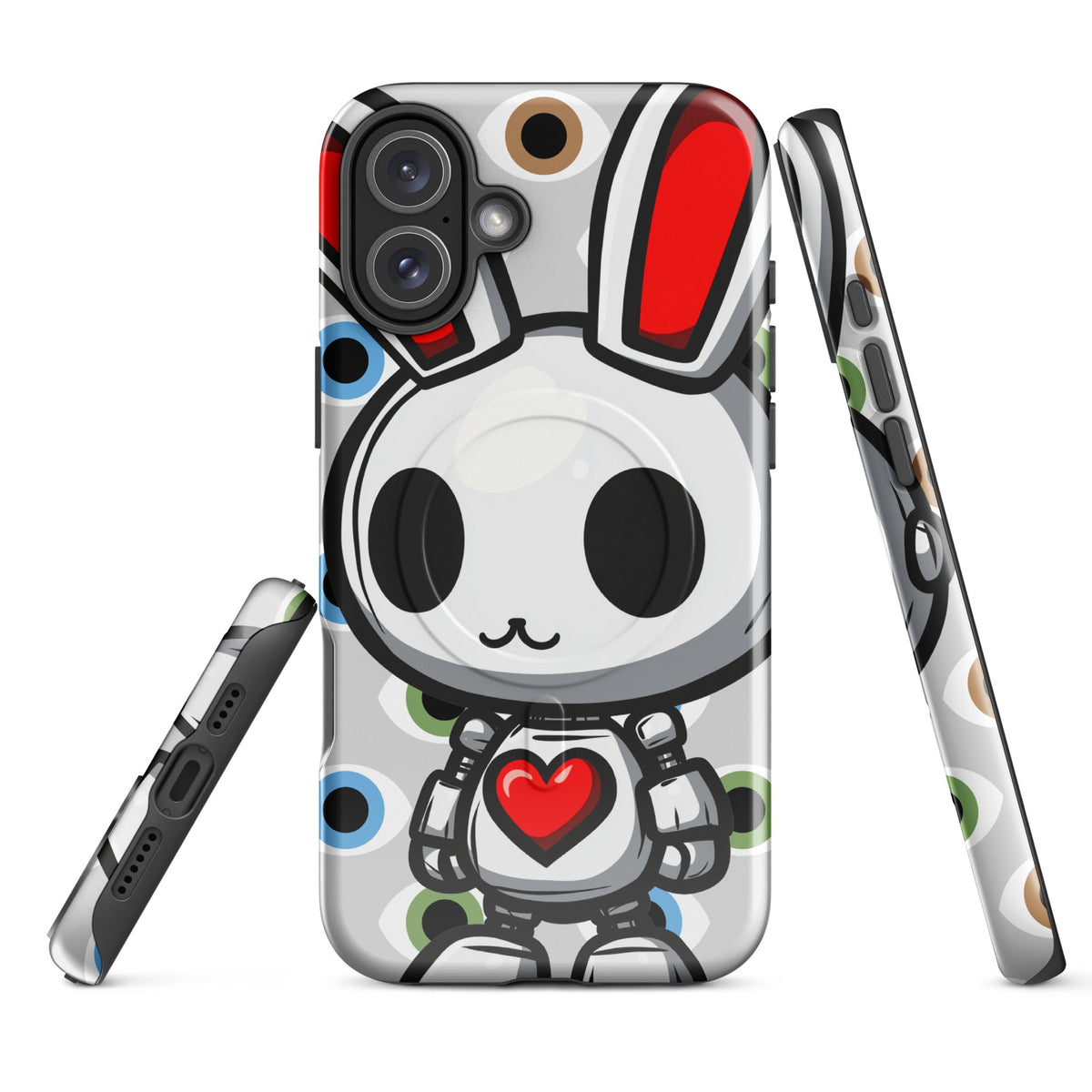 Lumi the Heartbot - MagSafe Tough Case for iPhone - BBairt