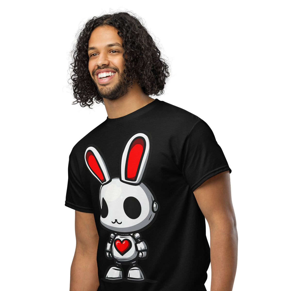 Lumi the HeartBot - Unisex DryBlend T-Shirt - BBairt