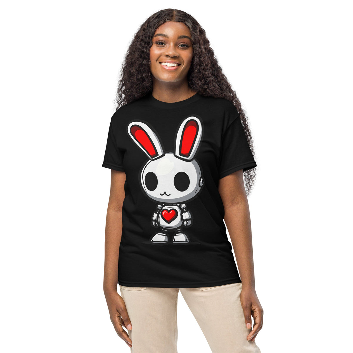 Lumi the HeartBot - Unisex DryBlend T-Shirt - BBairt