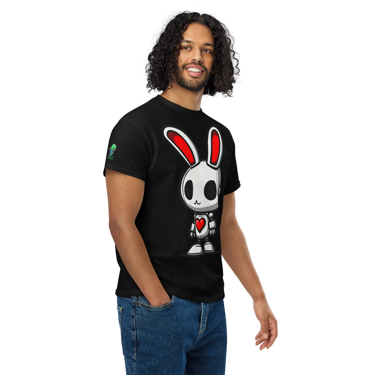 Lumi the HeartBot - Unisex DryBlend T-Shirt - BBairt