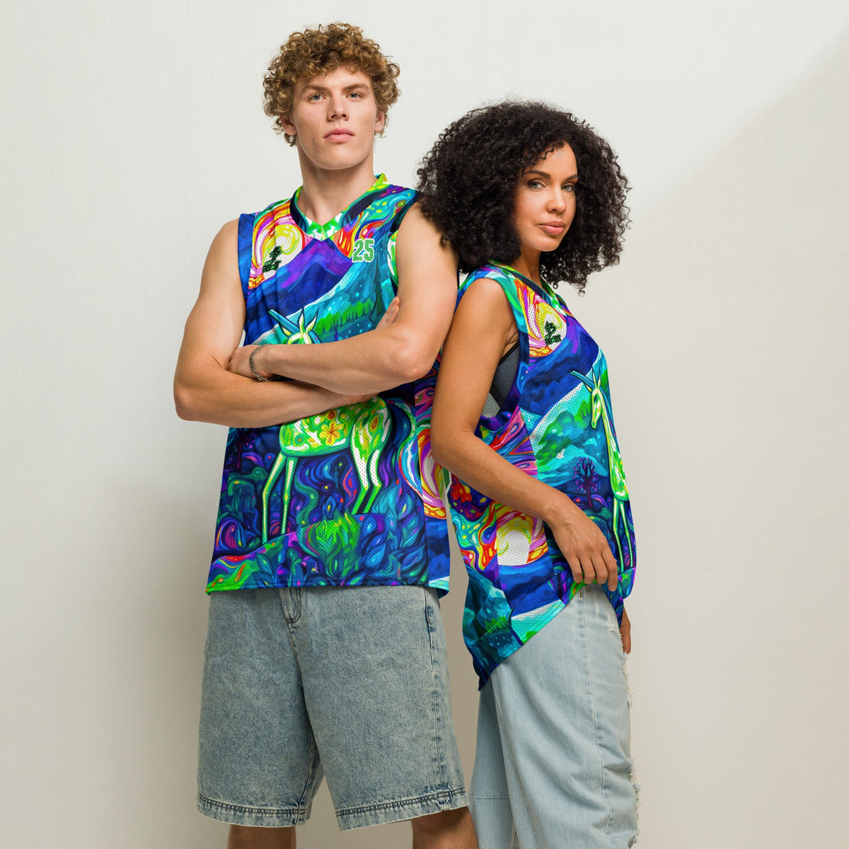 Luminous Convergence – Premium Basketball Jersey - BBairt