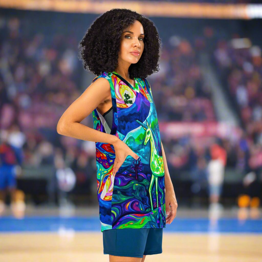 Luminous Convergence – Premium Basketball Jersey - BBairt