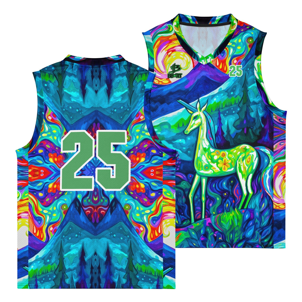 Luminous Convergence – Premium Basketball Jersey - BBairt