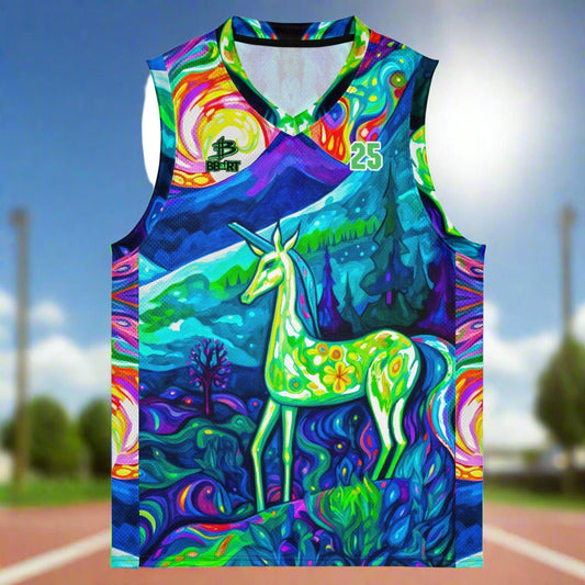 Luminous Convergence – Premium Basketball Jersey - BBairt