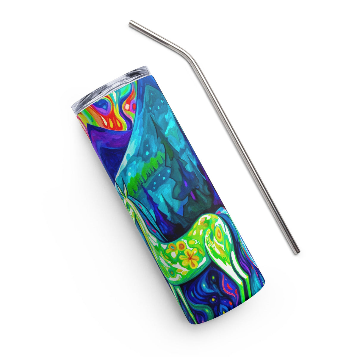 Luminous Convergence - Stainless Steel Tumbler - BBairt