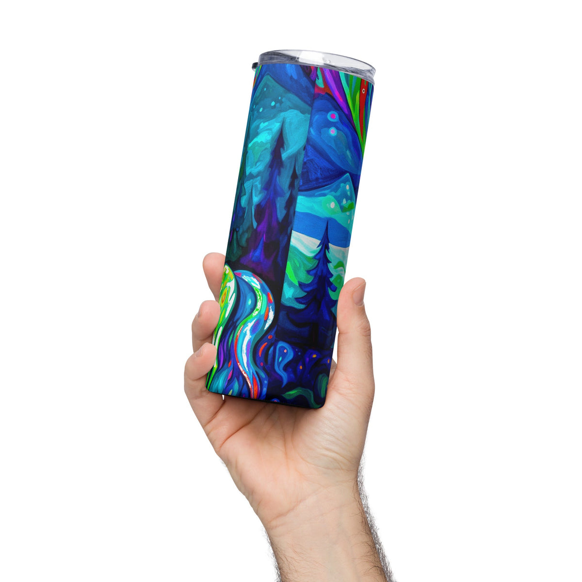 Luminous Convergence - Stainless Steel Tumbler - BBairt