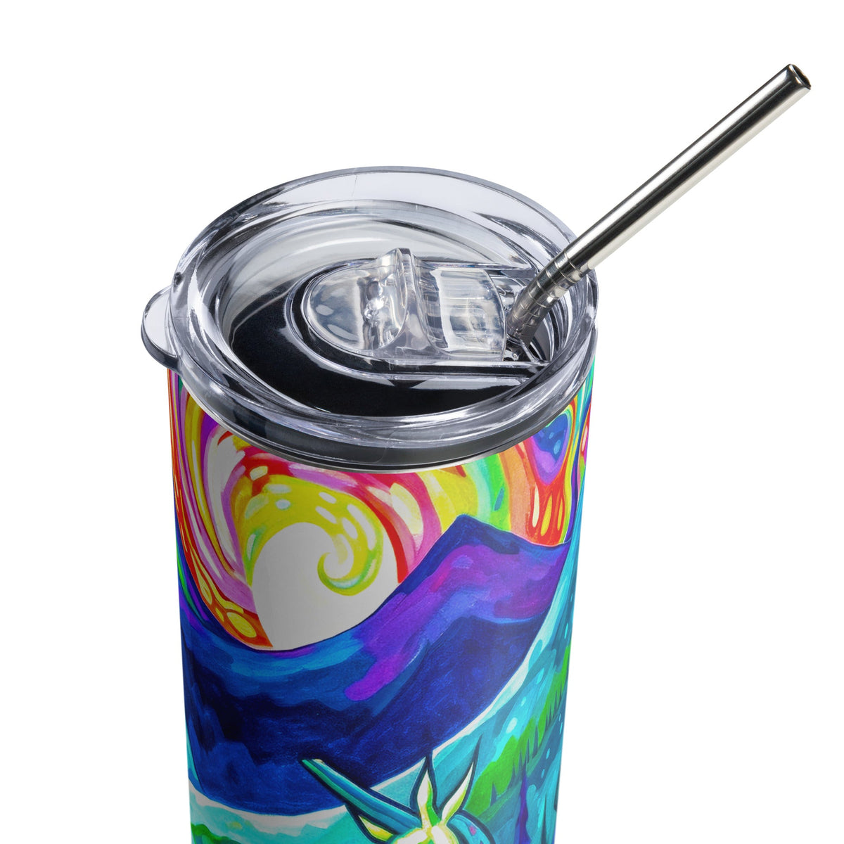 Luminous Convergence - Stainless Steel Tumbler - BBairt