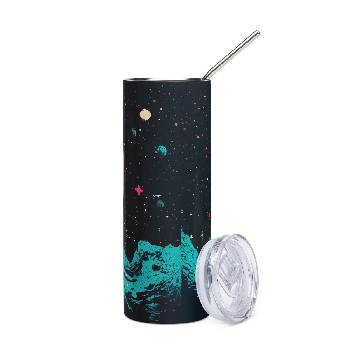 Lunar Stroll - Stainless Steel Tumbler - BBairt