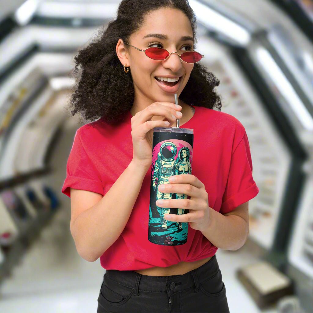 Lunar Stroll - Stainless Steel Tumbler - BBairt