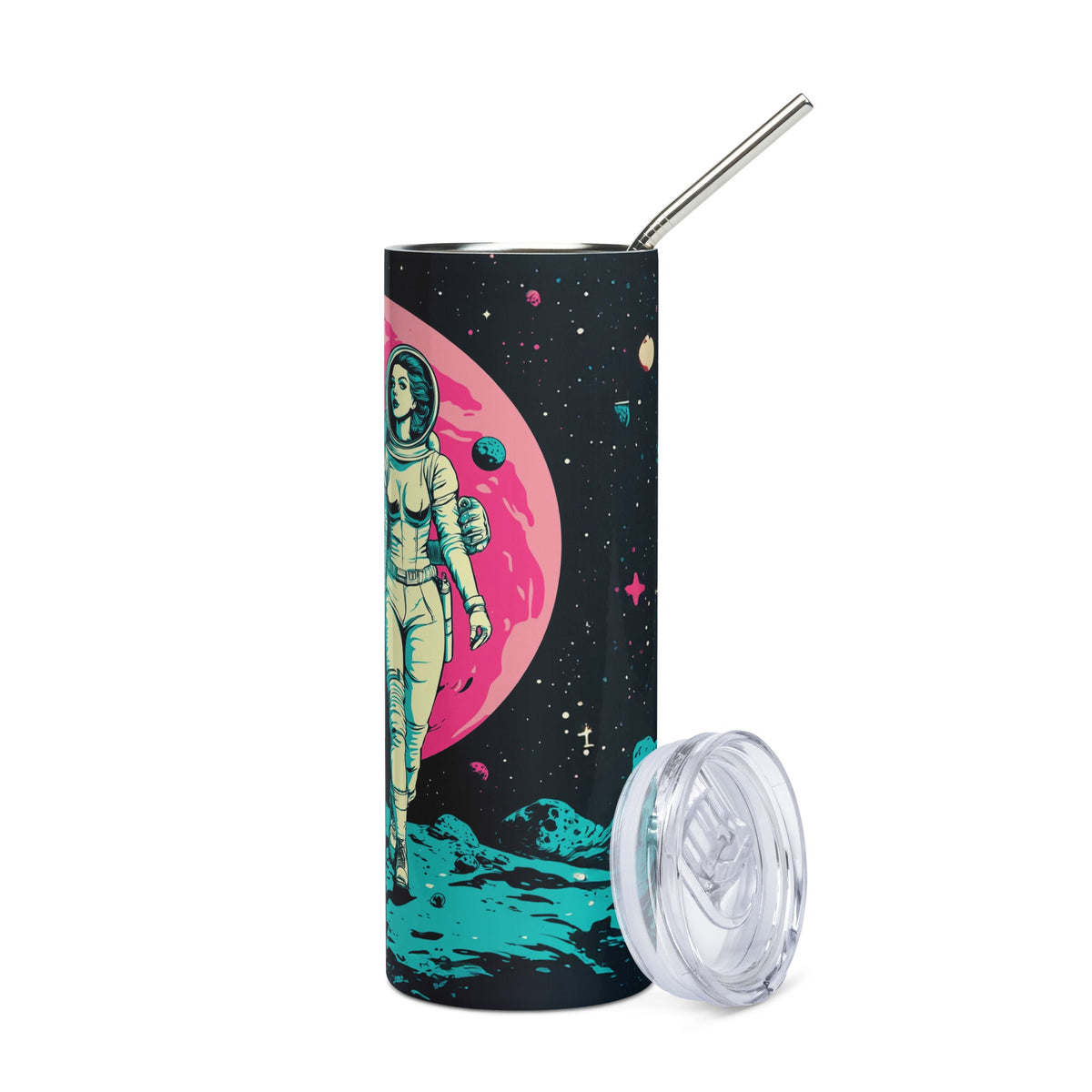 Lunar Stroll - Stainless Steel Tumbler - BBairt