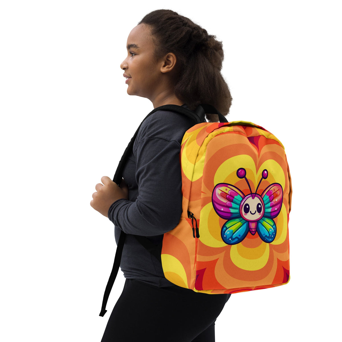 Lyric the Glowmoth - Minimalist Backpack - BBairt