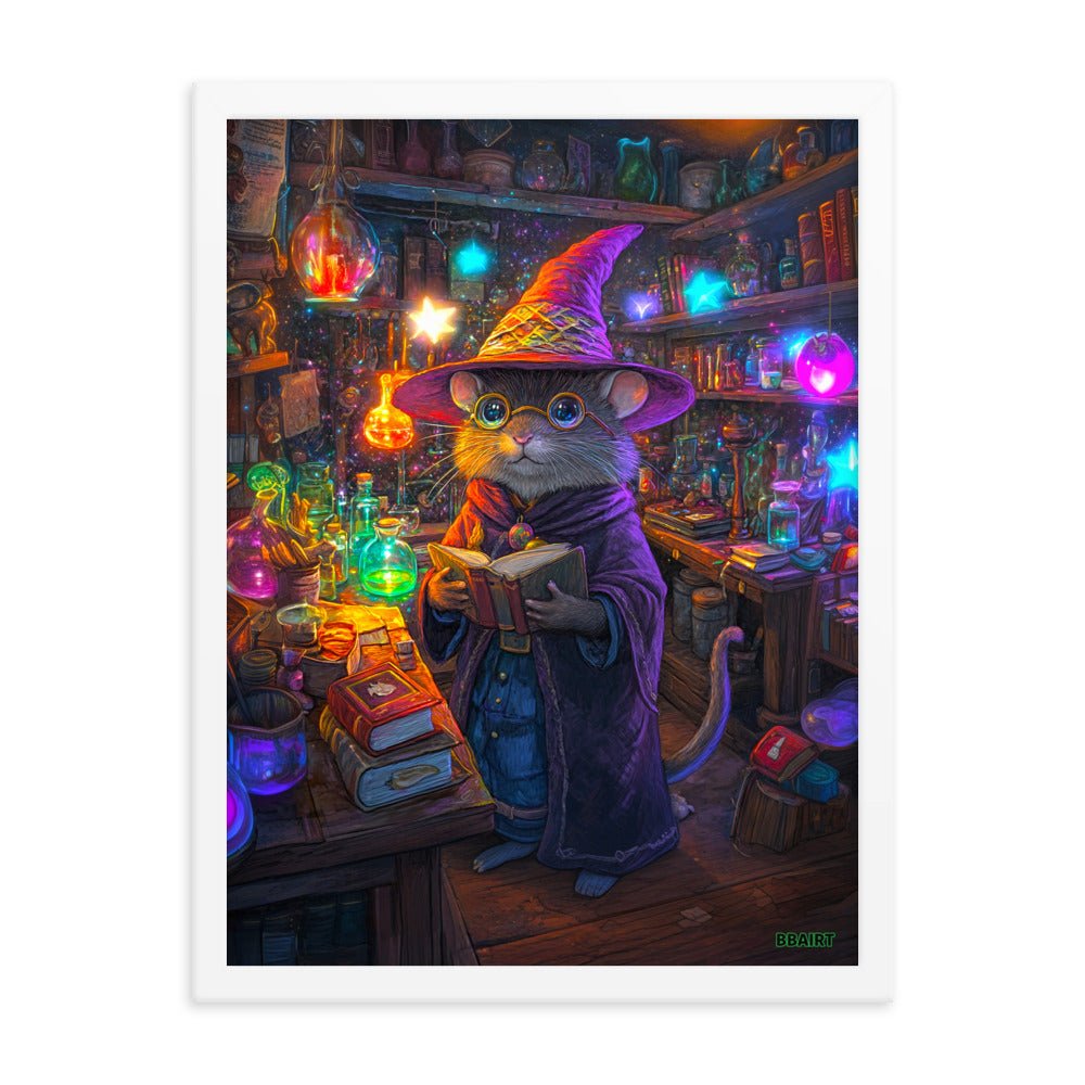 Magnus the Alchemist - Framed Matte Paper Poster - BBairt