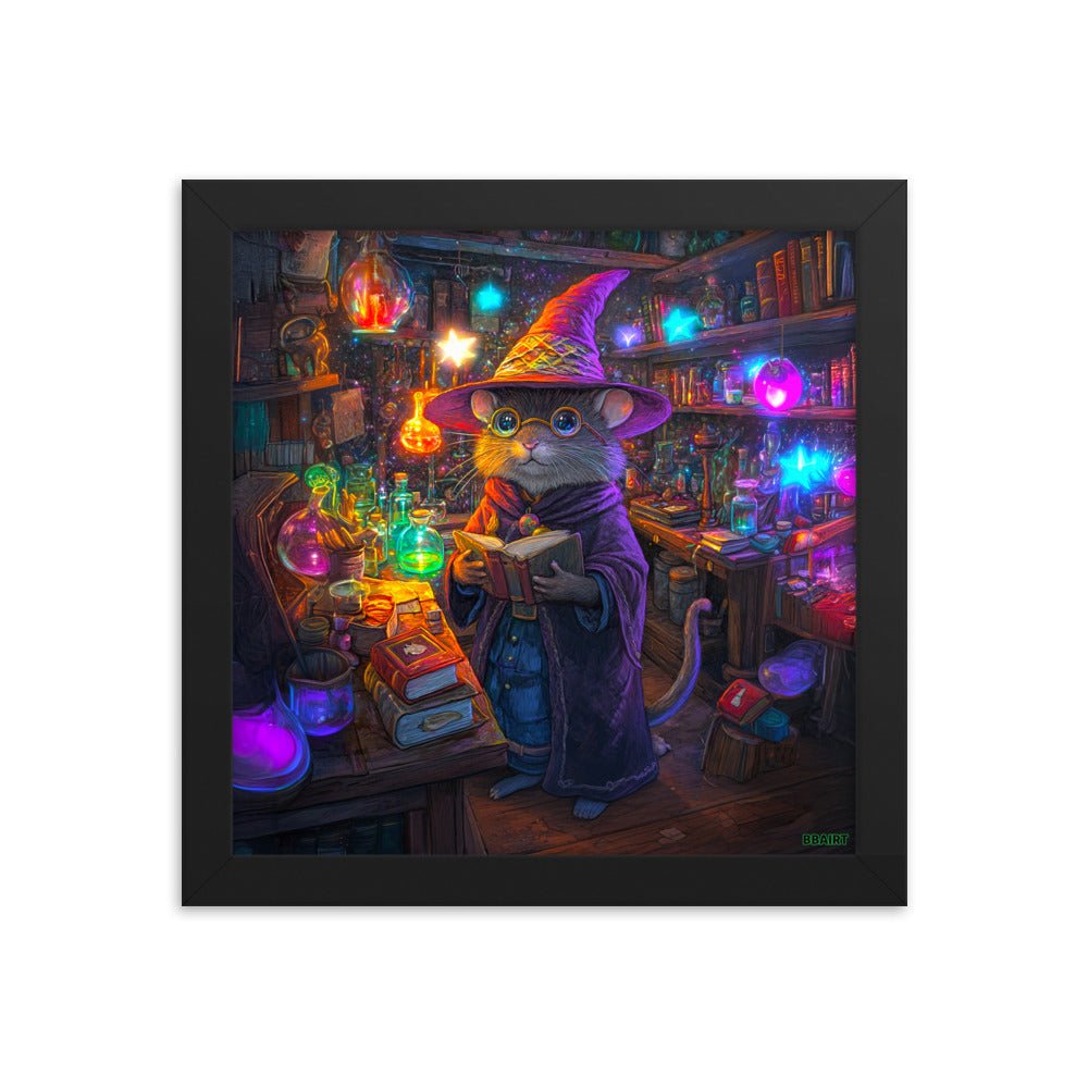 Magnus the Alchemist - Framed Matte Paper Poster - BBairt